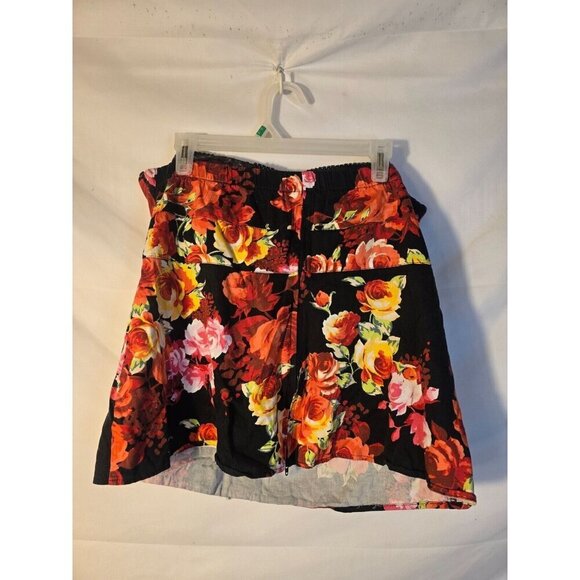 Torrid Strapless Boustier Sexy Black Floral Womens Plus Size 2 2X Hot - Picture 4 of 4